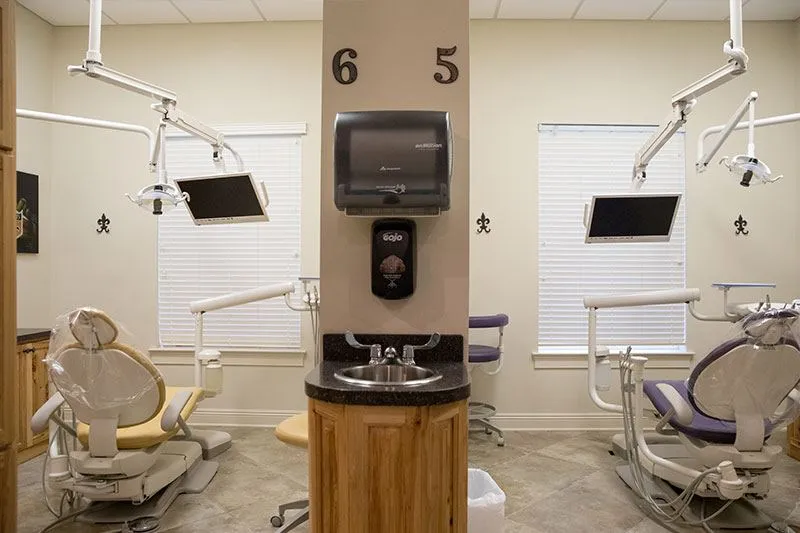 Dental operatory at Louisiana Dental Center Denham Springs